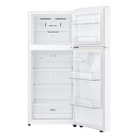 LG - 17.5 Cu. Ft. Garage Ready Top-Freezer Refrigerator with Reversible Doors - White - Alternate Views