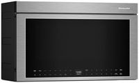 KitchenAid - 1.1 Cu. Ft. Convection Flush Built-In Over-the-Range Microwave with Air Fry Mode - S... - Alternate Views