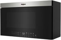 Whirlpool - 1.1 Cu. Ft. Over the Range Microwave with Flush Built-In Design - Stainless Steel - Alternate Views
