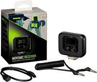 Shure - MoveMic Shoe Mountable Camera Plug-in Receiver - Alternate Views