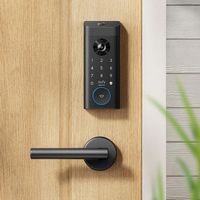 Smart Lock E330 with Chime WiFi Replacement Deadbolt with eufy App|Keypad|Biometric Access - Ligh... - Alternate Views