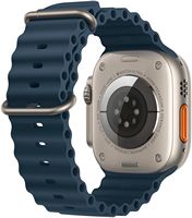 Apple Watch Ultra 2 GPS + Cellular 49mm Titanium Case with Blue Ocean Band - Titanium (AT&T) - Alternate Views