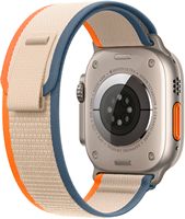 Apple Watch Ultra 2 GPS + Cellular 49mm Titanium Case with Orange/Beige Trail Loop  (Medium/Large... - Alternate Views