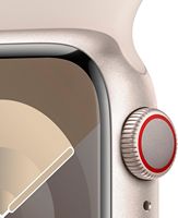 Apple Watch Series 9 GPS + Cellular 41mm Aluminum Case with Starlight Sport Band  (Small/Medium) ... - Alternate Views
