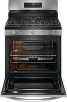 Frigidaire 5.1 Cu. Ft. Freestanding Gas Range with Quick Boil - Stainless Steel - Alternate Views