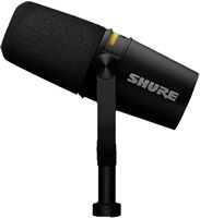 Shure - MV7+ USB-C/XLR Dynamic Podcast Microphone - Black - Alternate Views