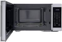 Sharp - 1.1 cu. ft. 1000W Countertop Microwave - Stainless - Stainless Steel - Alternate Views