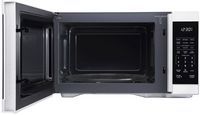 Sharp - 1.1 cu. ft. 1000W Countertop Microwave - White - Alternate Views