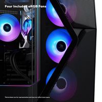 iBUYPOWER - SlateMesh Gaming Desktop - AMD Ryzen 7 7700- 32GB Memory - AMD Radeon RX 7700XT 12GB-... - Alternate Views