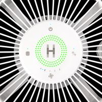 Homedics - Smart True-Hepa Large Room Air Purifier with Air Quality Sensor and UV-C Technology - ... - Alternate Views