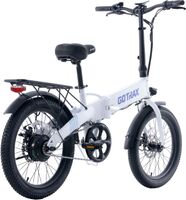 GoTrax - Z4 LITE Folding eBike w/ 25mi Max Operating Range and 20mph Max Speed - White - Alternate Views
