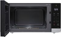 LG - 1.5 Cu. Ft. Countertop Microwave with Sensor Cooking and Smart Inverter - Stainless Steel - Alternate Views