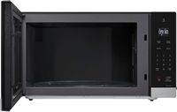 LG - 2.0 Cu. Ft. Countertop Microwave with Sensor Cooking and Smart Inverter - Stainless Steel - Alternate Views