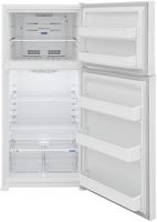 Frigidaire - 20.0 Cu. Ft. Top Freezer Refrigerator - White - Alternate Views