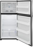 Frigidaire - 20.0 Cu. Ft. Top Freezer Refrigerator - Stainless Steel - Alternate Views