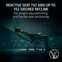 Razer - Iskur V2 Gaming Chair - Black/Green - Alternate Views