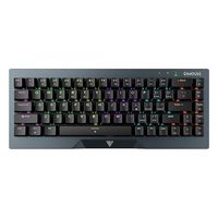 GAMDIAS - Hermes M4 65% Wired Mechanical Gaming Keyboard with RGB Backlighting - Gunmetal Grey - Alternate Views