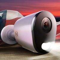 Night Owl - Indoor/Outdoor Add On Wired IP 4K Security Camera with 2-Way Audio - White - Alternate Views