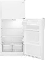 Whirlpool - 14.3 Cu. Ft. Top-Freezer Refrigerator - White - Alternate Views