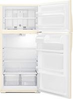 Whirlpool - 14.3 Cu. Ft. Top-Freezer Refrigerator - Biscuit - Alternate Views