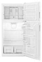 Amana - 18 Cu. Ft. Top-Freezer Refrigerator - White - Alternate Views