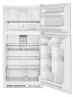 Maytag - 20.5 Cu. Ft. Top-Freezer Refrigerator - White - Alternate Views