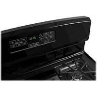 Amana - 5.0 Cu. Ft. Self-Cleaning Freestanding Gas Range - Black - Alternate Views