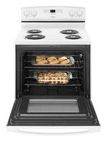 Amana - 4.8 Cu. Ft. Freestanding Electric Range - White - Alternate Views