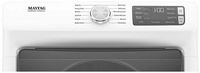 Maytag - 7.3 Cu. Ft. Stackable Electric Dryer with Steam and Extra Power Button - White - Alternate Views