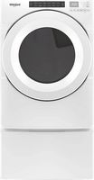 Whirlpool - 7.4 Cu. Ft. Stackable Gas Dryer with Wrinkle Shield Option - White - Alternate Views