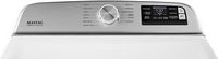Maytag - 7.4 Cu. Ft. Smart Gas Dryer with Steam and Extra Power Button - White - Alternate Views