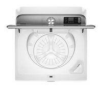 Maytag - 5.3 Cu. Ft. High Efficiency Smart Top Load Washer with Extra Power Button - White - Alternate Views