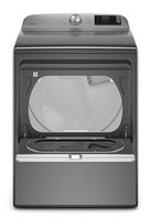 Maytag - 7.4 Cu. Ft. Smart Electric Dryer with Extra Power Button - Metallic Slate - Alternate Views