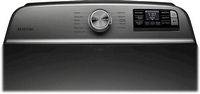 Maytag - 7.4 Cu. Ft. Smart Gas Dryer with Extra Power Button - Metallic Slate - Alternate Views