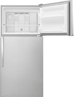 Whirlpool - 18.3 Cu. Ft. Top-Freezer Refrigerator - Stainless Steel - Alternate Views