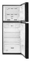 Whirlpool - 11.6 Cu. Ft. Top-Freezer Counter-Depth Refrigerator with Infinity Slide Shelf - Black - Alternate Views