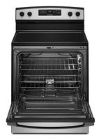 Amana - 4.8 Cu. Ft. Freestanding Electric Range - Stainless Steel - Alternate Views