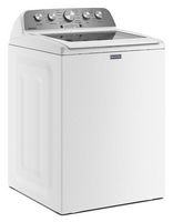 Maytag - 4.8 Cu. Ft. High Efficiency Top Load Washer with Extra Power Button - White - Alternate Views