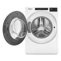 Whirlpool - 5.0 Cu. Ft. High-Efficiency Stackable Front Load Washer with Tumble Fresh - White - Alternate Views