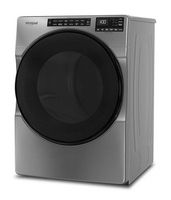 Whirlpool - 7.4 Cu. Ft. Stackable Electric Dryer with Wrinkle Shield Plus Option - Chrome Shadow - Alternate Views