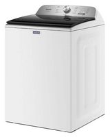 Maytag - 4.7 Cu. Ft. High Efficiency Top Load Washer with Pet Pro System - White - Alternate Views