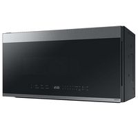 Samsung - OPEN BOX Bespoke 2.1 Cu. Ft. Over-the-Range Microwave with Sensor Cooking and Edge to E... - Alternate Views