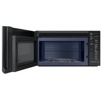 Samsung - OPEN BOX 2.1 Cu. Ft. Over-the-Range Microwave with Sensor Cooking and Wi-Fi Connectivit... - Alternate Views