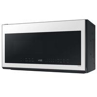 Samsung - OPEN BOX Bespoke 2.1 Cu. Ft. Over-the-Range Microwave with Sensor Cooking and Wi-Fi Con... - Alternate Views