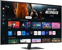 Samsung - M70D 43” LED 4K UHD 60Hz 4ms Smart Monitor with HDR 10 (HDMI, USB) - Black - Alternate Views
