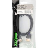 Metra - Axxess 3.28' HDMI to HDMI Audio Video Cable - Black - Alternate Views