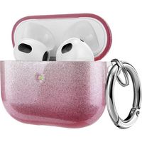 SaharaCase - Inspire Series Sparkle Case for Apple AirPods (3rd Generation) - Pink - Alternate Views