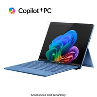 Microsoft - Surface Pro - Copilot+ PC - 13” - Snapdragon X Plus 10 Core - 16GB Memory - 512GB SSD... - Alternate Views