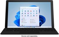 Microsoft - Surface Pro Keyboard for Pro (11th Edition), Pro 9, and Pro 8 - Black - Alternate Views