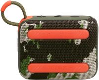 JBL - Go 4 Portable Bluetooth Speaker - Camouflage - Alternate Views